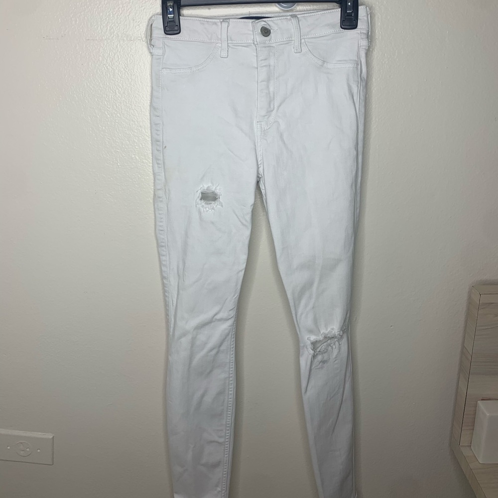 White jeans